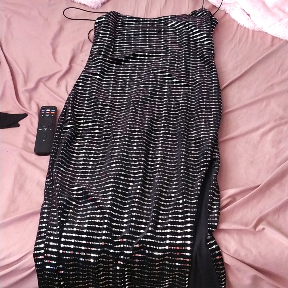 Shiny dress